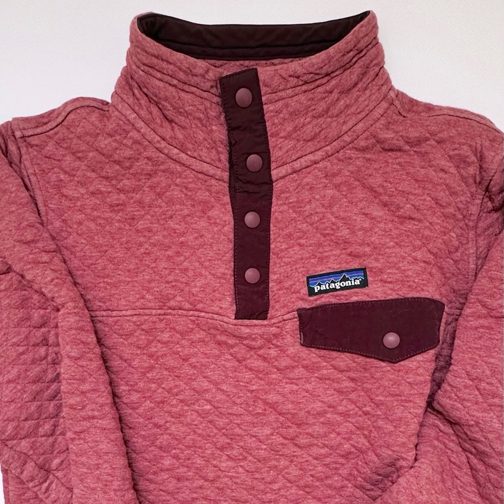 Patagonia Women Quilt Snap-T Fleece - Kiln Pink